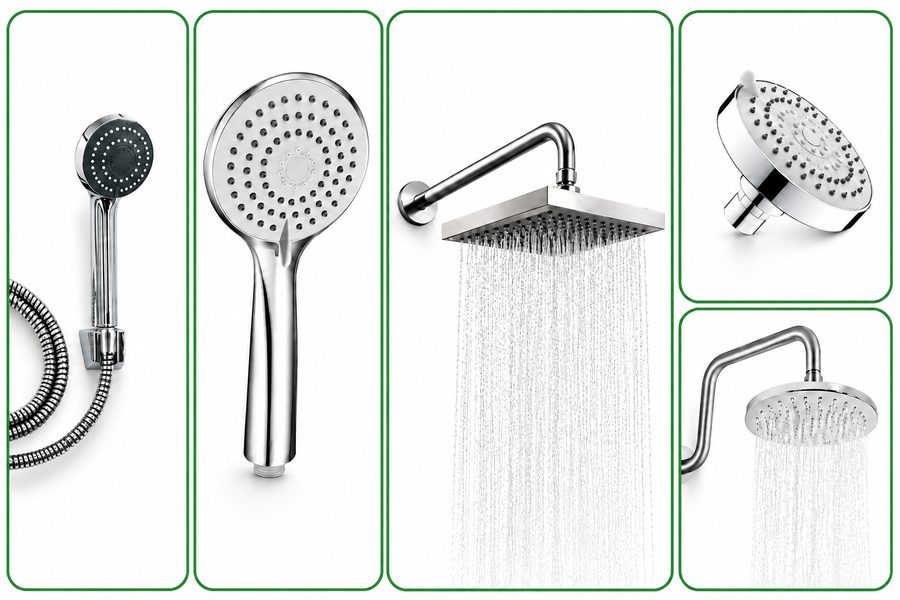 Range of commercial-grade shower heads